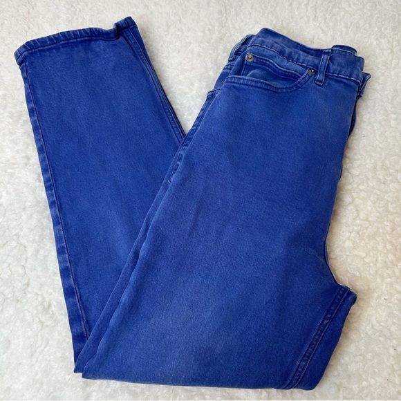 Everlane The Way High Jean In Deep Lapis Blue - Picture 3 of 7